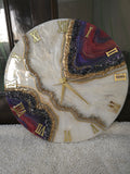 Premium Modern Resin Art Wall Clock