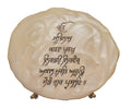 Eshoppee Punjabi Mantra Resin Showpiece with Stand for Home Decor 10X12 CM